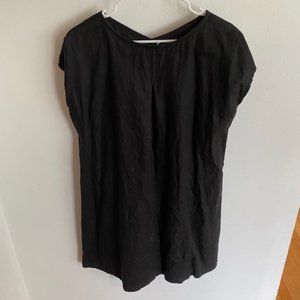 Black Linen Dress/Tunic